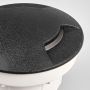 Oprawa najazdowa CECI 120 3L BLACK FROSTED Fumagalli GX53 LED CCT 3W średnica 120 mm 3000K/4000K/6500K IP67 230V czarny / tworzywo sztuczne - 7