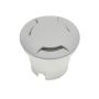 Oprawa najazdowa CECI 120 3L GREY FROSTED Fumagalli GX53 LED CCT 3W średnica 120 mm 3000K/4000K/6500K IP67 szary / tworzywo sztuczne - 4