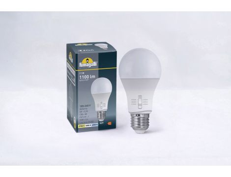 Źródło światła Fumagalli LED CCT E27 A60 11W 2700K/4000K/6500K mleczna 230V biały / tworzywo sztuczne - 2