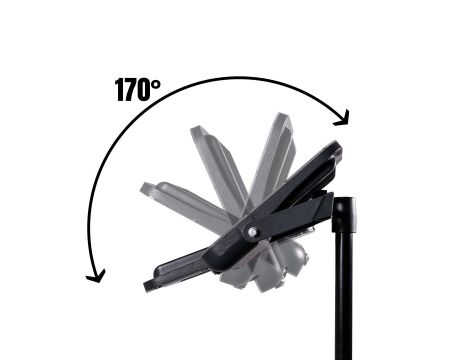 Naświetlacz MIZAR LED 100W 13000lm 4000K IP65 230V antracyt / aluminium - 8