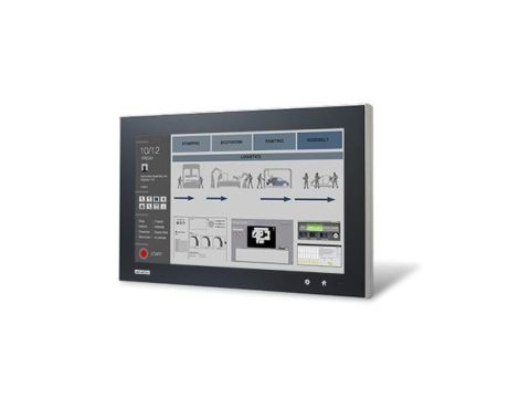 15,6 modułowy wyświetlacz przemysłowy Full HD TFT LED LCD (1920x1080), pojemnościowy ekran dotykowy P-CAP, IP66 FPM-D15W-FBE