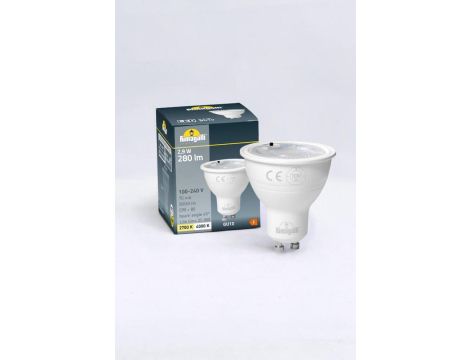 Źródło światła Fumagalli LED CCT GU10 2,9W 2700K/4000K 390lm 230V biały / tworzywo sztuczne