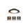 Oprawa podtynkowa downlight LED, 9W, 780lm, IP20, CCT, okrągła, czarna, ALEXIS HOROZ