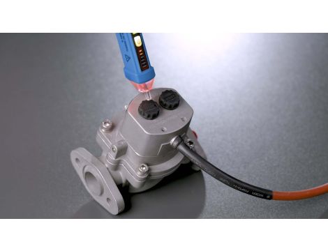 Tester napięcia bezkontaktowy PAN VOLTFINDER  z 3-stopniowym wskaźnikiem LED 12-1000 V AC latarka - 7