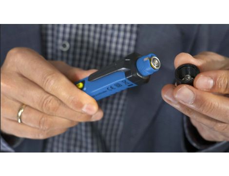Tester napięcia bezkontaktowy PAN VOLTFINDER  z 3-stopniowym wskaźnikiem LED 12-1000 V AC latarka - 9