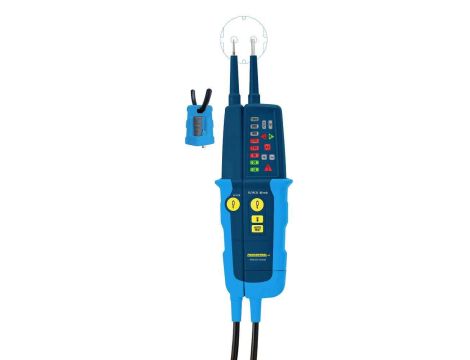 Tester napięcia ciągłosci PANMV-1000A wskaźnik  LED 12-1000 V AC/DC RCD 30mA