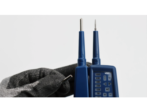 Tester napięcia ciągłosci PANMV-1000A wskaźnik  LED 12-1000 V AC/DC RCD 30mA - 2