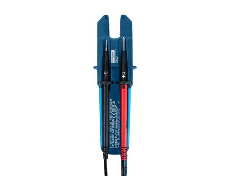 Tester prądu / napięcia LED + LCD 200A AC/DC cęgi otwarte True RMS - 16