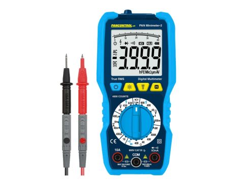 Multimetr cyfrowy PAN MINIMETER-2 CAT III 600V NCV True RMS