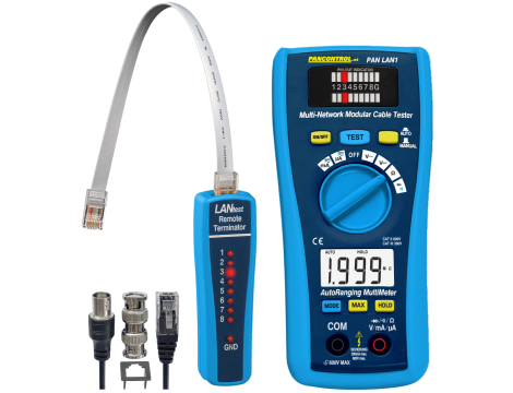 Multimetr cyfrowy Tester LAN PAN LAN1 CAT III 300 V / CAT II 600 V - 4
