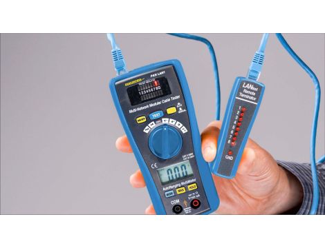 Multimetr cyfrowy Tester LAN PAN LAN1 CAT III 300 V / CAT II 600 V - 3