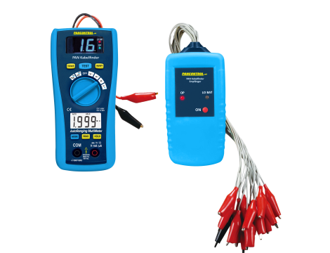 Lokalizator przewodów PAN KABELFINDER 16-funkcyjny / multimetr cyfrowy CAT III 300 V / CAT II 600 V