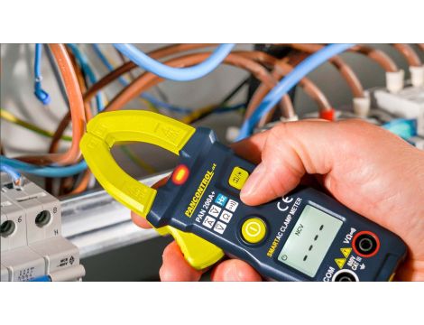 Cyfrowe cęgi prądowe PAN 200A+ 200 A AC CAT III 600V o = 20 mm - 4