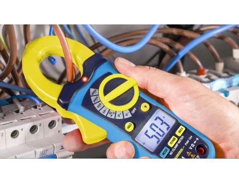 Cyfrowe cęgi prądowe PAN 124 400 A AC CAT III 600 V  o = 30 mm - 3