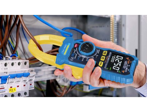 Cyfrowe cęgi prądowe PAN1000AD 1000 A AC/DC True RMS + pomiar prądu udarowego o = 35 mm - 3