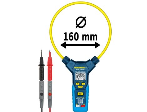 Elastyczne cęgi prądowe PAN 3000A+3000 A AC True RMS CAT IV 600 V  o = 160 mm
