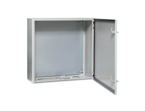 Obudowa metalowa 1000x800x250 IP65 IK10 RAL 7035 z płytą montażową stalową GEP-00196
