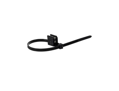 Opaski zaciskowe czarne z klipsem do PV UV EC5-4.8*280-100 szt GEP-00212