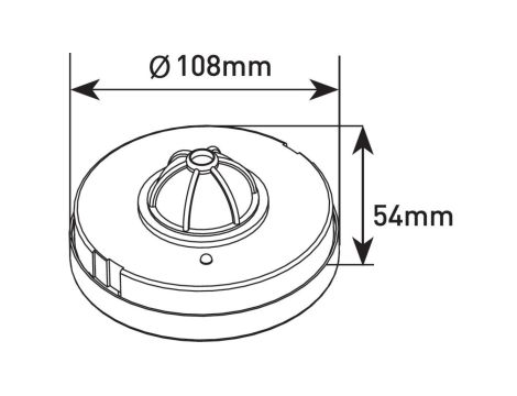 SENSOR 10 - Czujnik ruchu PIR GXSI001v2