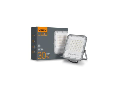 Naświetlacz Halogen LED 30W 3900lm 5000K IP65 Szary VIDEX DAVIS