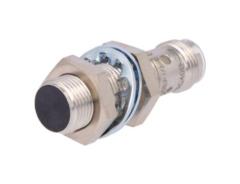 Czujnik indukcyjny, zabudowany, z konfiguracją wyjścia PNP/NO, max. 0,2A, M12 męski, IP67, BES M12ME-PSC40B-S04G-003