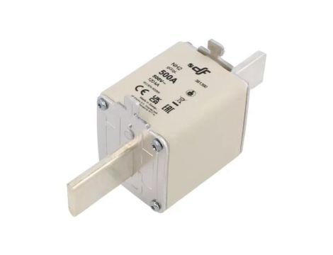 Bezpiecznik: topikowy 500A 500VAC 80VDC gG ceramiczny NH2 381390