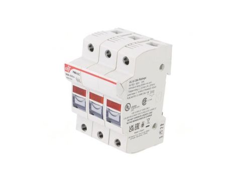 Gniazdo na szynę DIN 30A 600VAC Bieguny: 3 -2070C IP20 PMX 485191