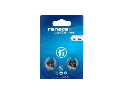 2 x bateria litowa Renata SC CR1632
