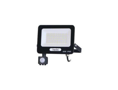 Naświetlacz projektor LED 50W 5000lm 4000K IP65 PIR czujnik ruchu 120D