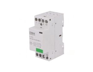Stycznik 4-biegunowy instalacyjny 32A 24VAC,24VDC NC + NO x3 30.046.886