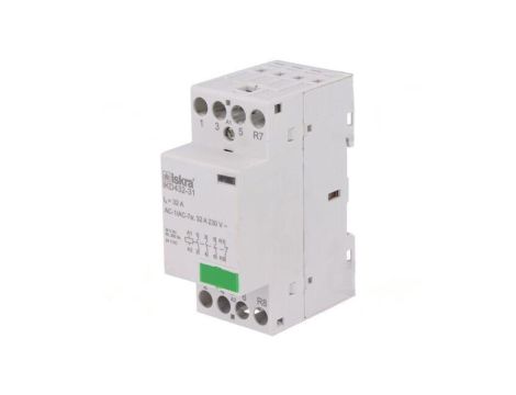 Stycznik 4-biegunowy instalacyjny 32A 24VAC,24VDC NC + NO x3 30.046.886