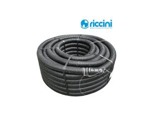 Rura osłonowa czarna 450N HDPE fi 40/31 dwuwarstwowa karbowana UV (50 mb)