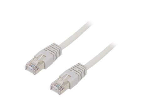 Patch cord F/UTP, Cat 5e, RJ45 wtyk z obu stron, linka, CCA, 7,5m PP22-7.5M