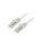Patch cord F/UTP, Cat 6, RJ45 wtyk z obu stron, linka, CCA, 1m, PVC, szary PP6-1M