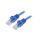 Patch cord U/UTP, Cat 6, wtyk RJ45 z obu stron, linka, CCA, 5m PP6U-5M/B