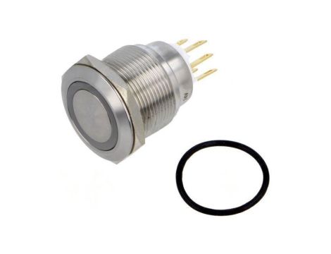 Przełącznik: wandaloodporny Poz: 2 SPDT 3A/220VAC 5A/24VDC GQ22-L-11E/J/W/24V/S