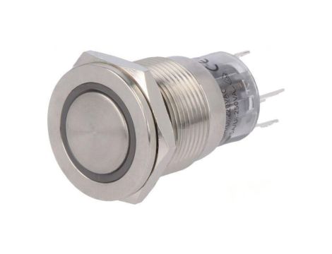 Przełącznik: wandaloodporny Poz: 2 SPDT 0,5A/220VAC 1A/24VDC LAS1-AGQPF-11E/R/12V/S