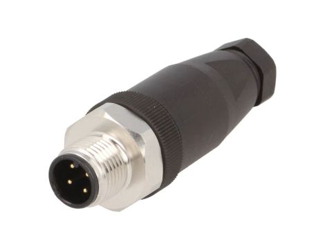 Wtyk męski M12 4-PIN na przewód SSTGH040VASFPKG