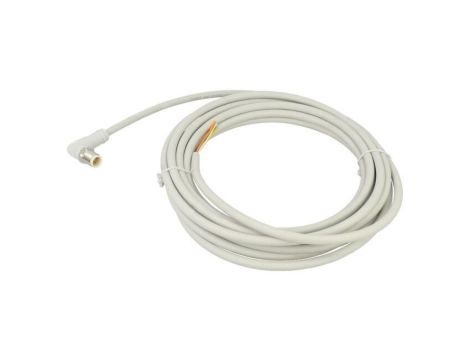 Przewód Ethernet Złącze: M12 Wtyk (kątowy, Kod D) Przewód 5m IP65/IP67/IP68/IP69K EVF524