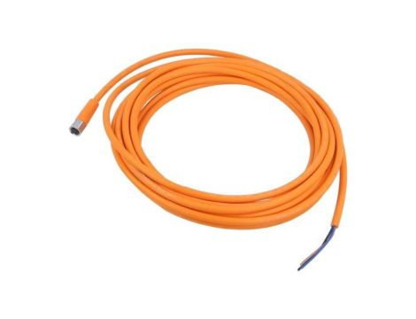 Przewód z gniazdem Złącze: M8 Gniazdo (proste, 3-PIN) Przewód 5m IP65/IP67/IP68/IP69K EVT123