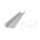 Wpuszczany profil LED surowy 5x16mm 3030mm AL12-GLG1-RW-3000 GLALU