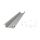 Wpuszczany profil LED anoda srebrny 5x16mm 2010mm AL12-GLG1-AS-2020 GLALU