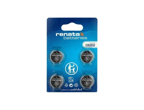 4 x bateria litowa Renata SC CR2032 / CR2032.MFR