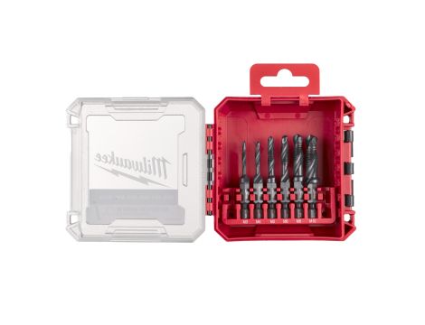 Milwaukee - 1/4" Zestaw Kombi Gwintowników HSG-G - 6szt. - 4932498267