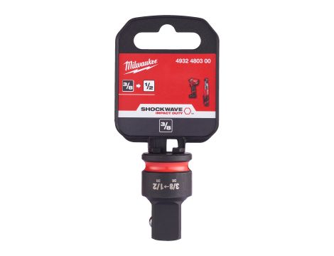 Milwaukee - Adapter nasadek udarowych 3/8" - 1/2" Hex - 4932480300 - 2