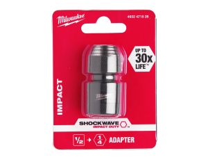 Milwaukee - Adapter 1/2 kwadrat - 1/4 hex F - 4932471828 - image 2