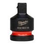 Milwaukee - Adapter nasadek udarowych 1/2" kwadrat - 3/8" kwadrat - 4932480354 - 2