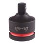 Milwaukee - Adapter nasadek udarowych 3/4" - 1/2" Hex - 4932480405 - 2