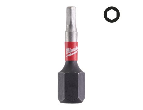 Milwaukee - Bit Shockwave Hex2,5 25mm-2szt. - 4932430893