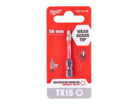 Milwaukee - Bit udarowy Shockwave TX15 50mm - 4932451286 - 2